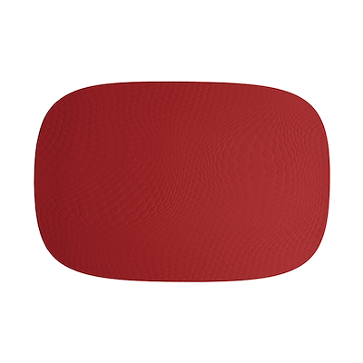 Aida Karim Rashid recycled læder dækkeserviet chili 45x30,6 cm