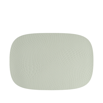 Aida Karim Rashid recycled læder dækkeserviet pistachio 45x30,6 cm