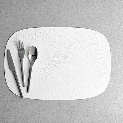 Aida Karim Rashid recycled læder dækkeserviet mozzarella