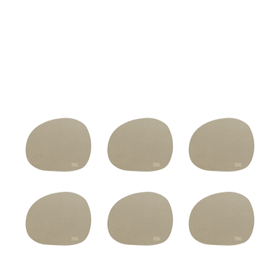 Aida RAW glasbrik soft silikone mellow clay 6 stk.