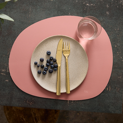 Aida RAW dækkeserviet silikone spice rose