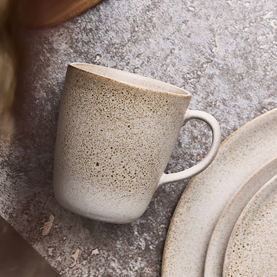 Aida Raw sandy beige krus 35 cl