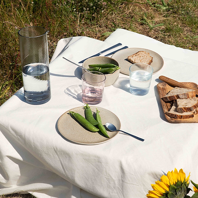 Aida RAW sandy beige desserttallerken Ø20 cm