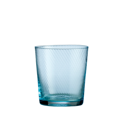 RAW UNIQUE swirl vandglas light blue 30 cl