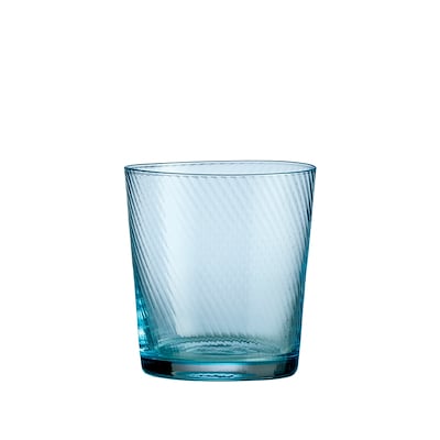 RAW UNIQUE swirl vandglas light blue 30 cl