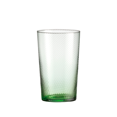 RAW UNIQUE swirl vandglas green 45 cl