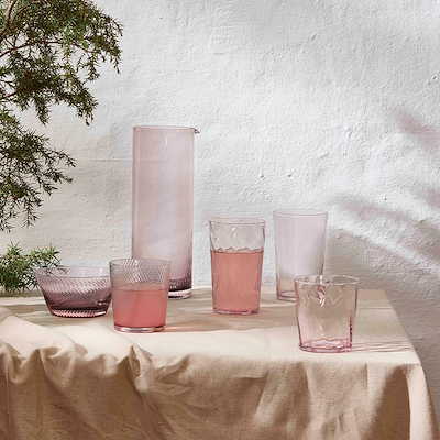 Aida RAW UNIQUE swirl kande pink 1,3 liter