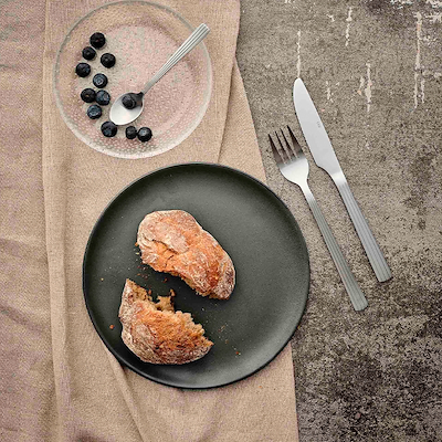 Aida RAW bestiksæt 24 dele mat stål