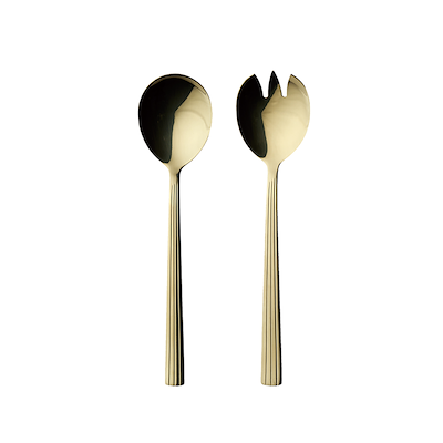 Aida RAW salatbestik champagne guld