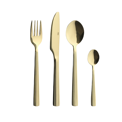 Aida RAW bestiksæt champagne 16 dele