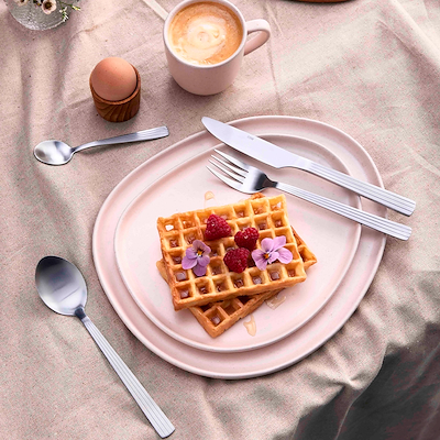 Aida RAW bestiksæt 48 dele mat stål