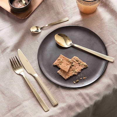 Aida RAW bestiksæt 50 dele champagne guld