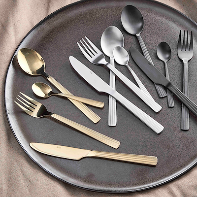 Aida RAW bestiksæt 50 dele champagne guld