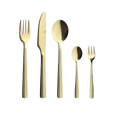 Aida RAW bestiksæt 50 dele champagne guld