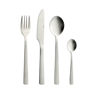 Aida RAW bestik sæt stål 40 dele