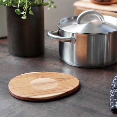 Aida RAW bordskåner teak