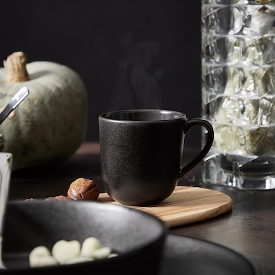 Aida RAW Titanium Black kaffekop 20 cl