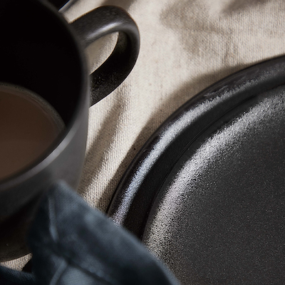 Aida RAW Titanium Black kaffekop 20 cl