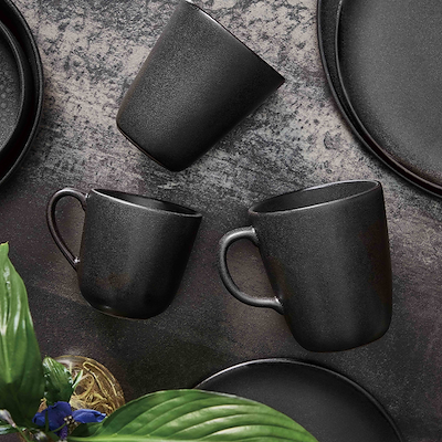 Aida RAW Titanium Black kaffekop 20 cl