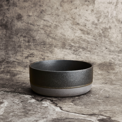Aida RAW Titanium Black skål Ø 19,5 cm