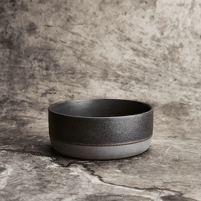 Aida RAW Titanium Black skål Ø 19,5 cm
