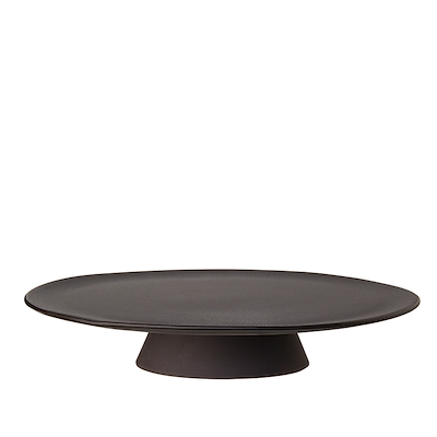 Aida RAW Titanium Black kagefad på fod 34 cm