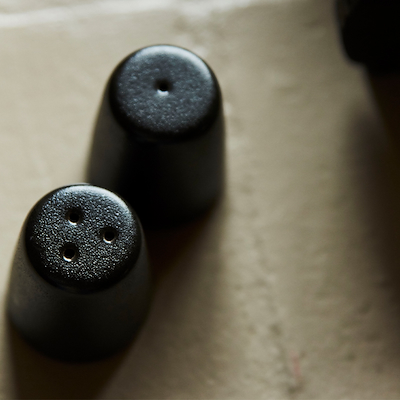 Aida RAW Titanium Black salt- og pebersæt