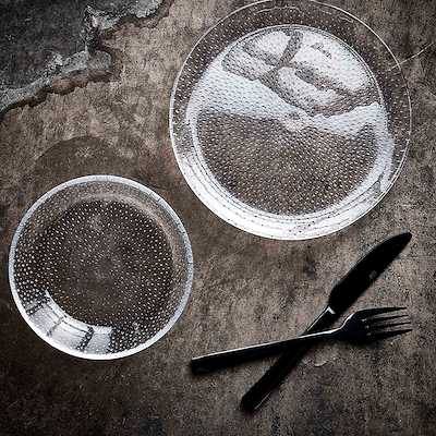 Aida RAW Glass Beads tallerken Ø27 cm