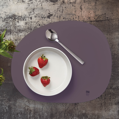 Aida RAW dækkeserviet silikone dusty lavender