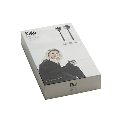 Aida RAW salatbestik sort 2 dele