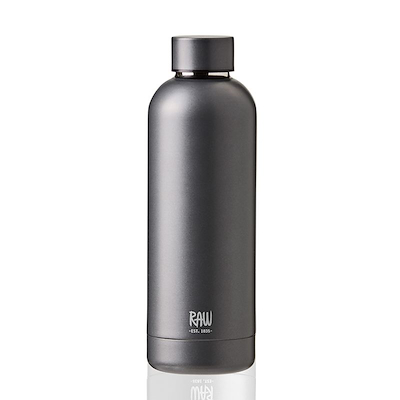 Aida RAW termoflaske metallic dark grey 0,5 liter