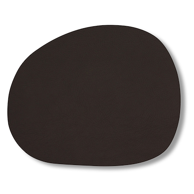 Aida RAW Recycled dækkeserviet læder brun