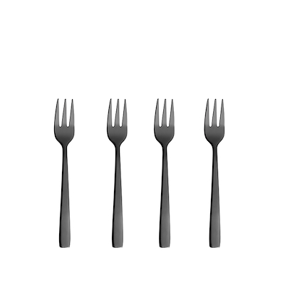 Aida RAW kagegaffel sort 4 stk