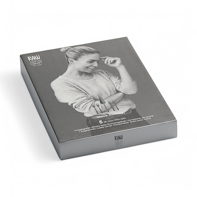 Aida RAW kagesæt 5 dele sort