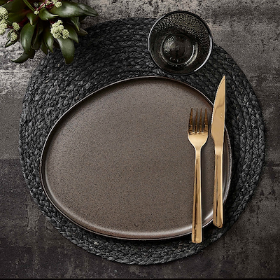 Aida RAW steaksæt guld