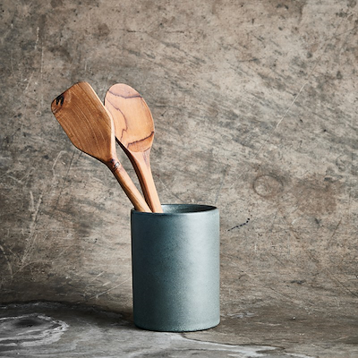 Aida RAW teaktræ palet og grydeske 2 dele