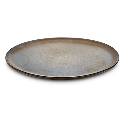 Aida RAW Metallic Brown tallerken Ø23 cm