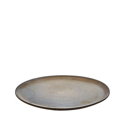 Aida RAW Metallic Brown tallerken Ø 23 cm