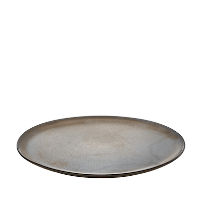 Aida RAW Metallic Brown tallerken Ø 28 cm