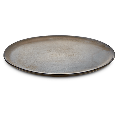 Aida RAW Metallic Brown tallerken Ø28 cm