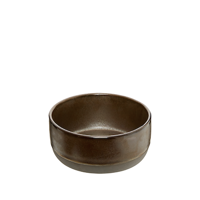 Aida RAW Metallic Brown skål Ø 13,5 cm