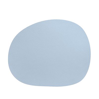 Aida RAW Buffalo dækkeserviet genbrugslæder sky blue