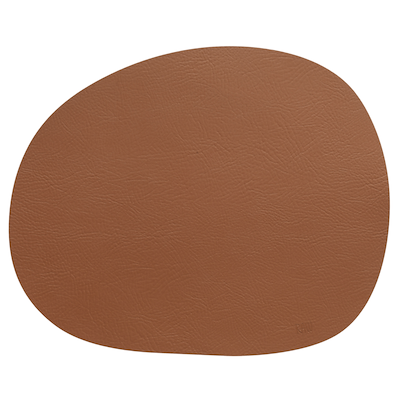 Aida RAW Recycled dækkeserviet cinnamon brown 41x33,5 cm