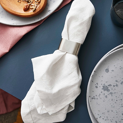 Aida RAW servietring stål