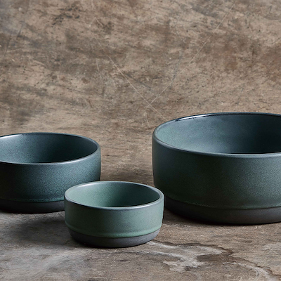 Aida RAW Northern Green skål Ø 9,5 cm