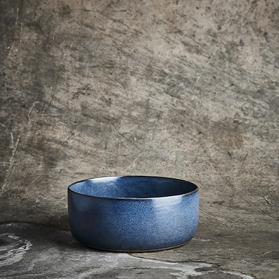 Aida RAW Midnight Blue skål Ø19,5 cm