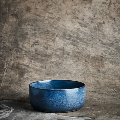 Aida RAW Midnight Blue skål Ø 19,5 cm