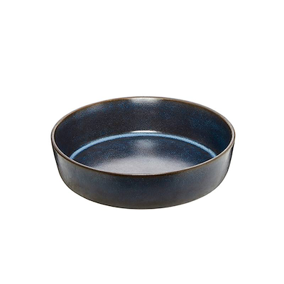 Aida RAW Midnight Blue suppetallerken blå Ø19,4 cm