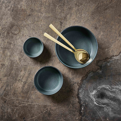 Aida RAW Northern Green skålesæt 3 dele