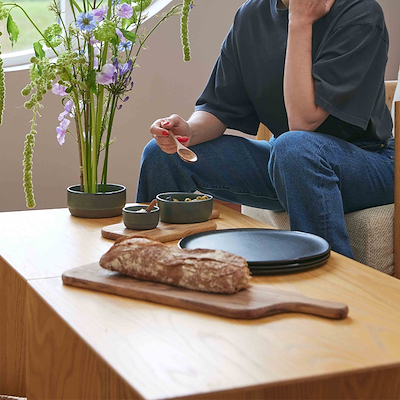 Aida RAW Northern Green skålesæt 3 dele